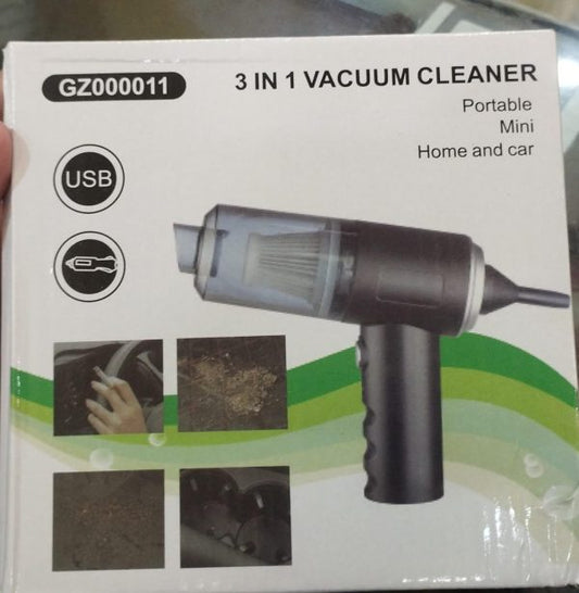 3 In 1 Vacuum Cleaner Mini Portable | First Open and Check Then Make Payment.